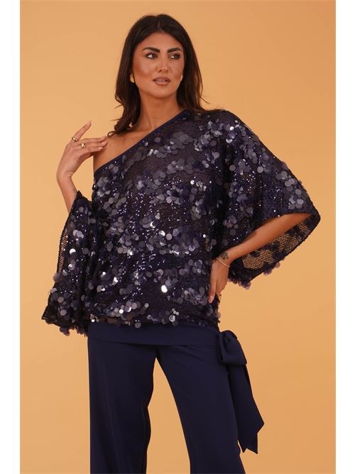 Completo casacca con pantalone Allure Evening | A4856NAVY