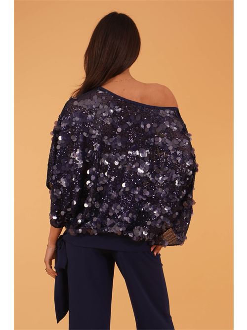 Completo casacca con pantalone Allure Evening | A4856NAVY