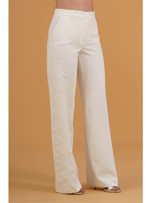 Tailleur in cady Babylon | S00702BIANCO