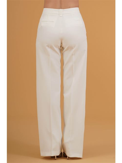 Tailleur in cady Babylon | S00702BIANCO