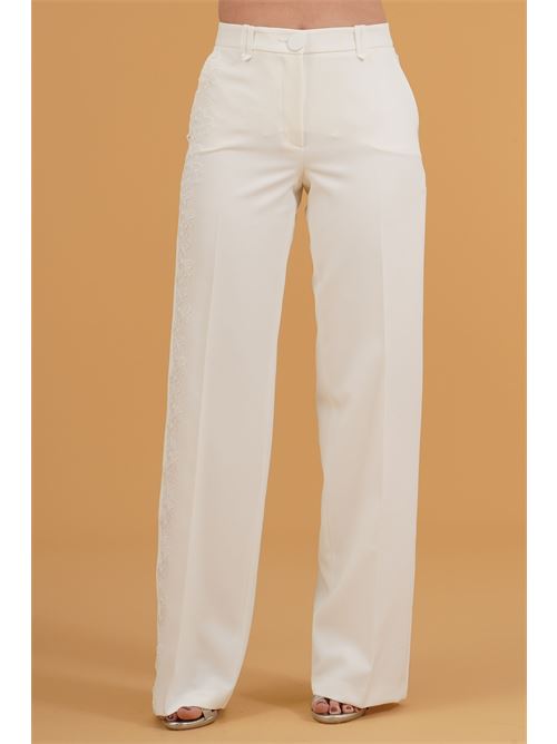 Tailleur in cady Babylon | S00702BIANCO