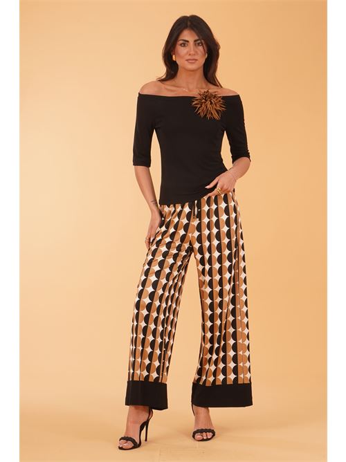 Pantalacci in viscosa elastica Clips | D2044271FANTASIA