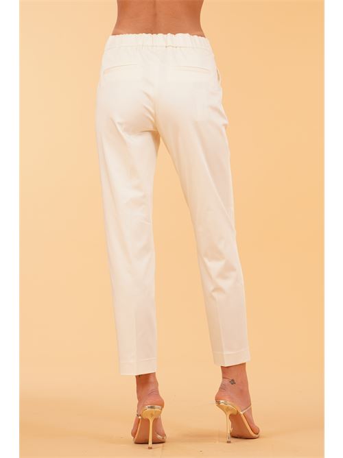 Pantalone in cotone rasato Clips | D2309121BURRO