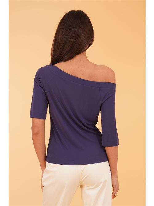 Maglia in viscosa Clips | D5301100BLU