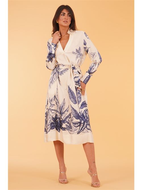 Abito in viscosa fantasia