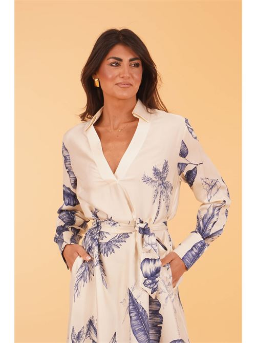 Abito in viscosa fantasia Clips | E0304241FANTASIA