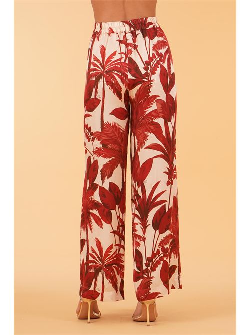 Pantalone in viscosa fantasia Clips | E2254247FANTASIA