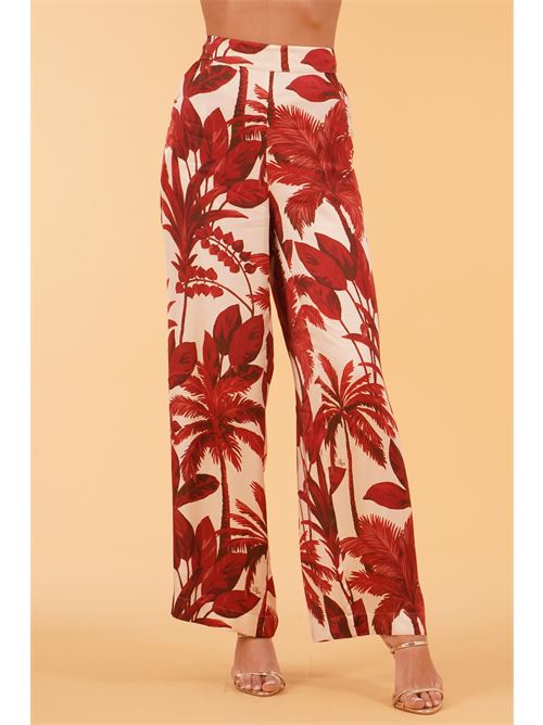 Pantalone in viscosa fantasia Clips | E2254247FANTASIA