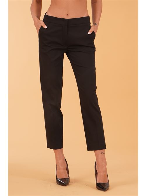 Pantalone in cotone elastico Clips | G2309372NERO