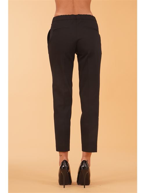 Pantalone in cotone elastico Clips | G2309372NERO