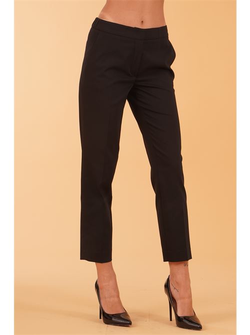 Pantalone in cotone elastico Clips | G2309372NERO