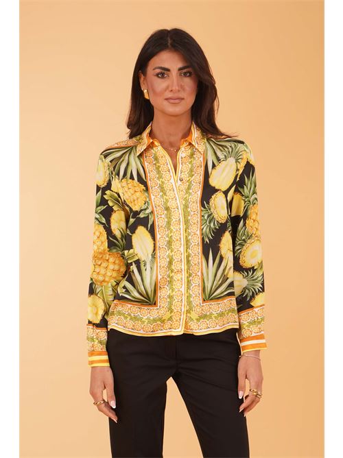 Camicia in viscosa fantasia Clips | G3224259FANTASIA