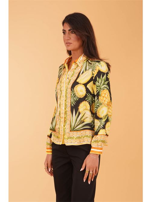 Camicia in viscosa fantasia Clips | G3224259FANTASIA
