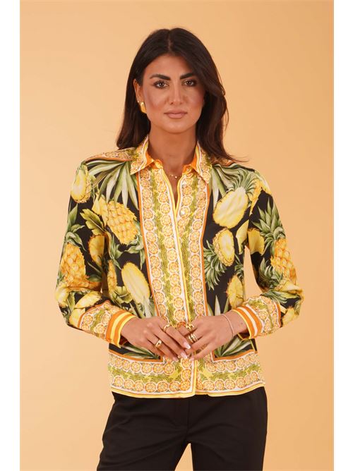 Camicia in viscosa fantasia Clips | G3224259FANTASIA
