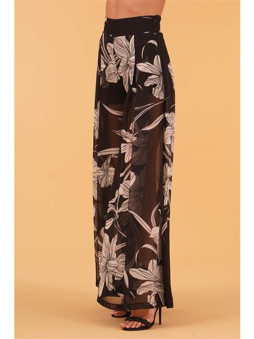 Pantalone Brando in georgette fantasia Divedivine | BRANDOFANTASIA
