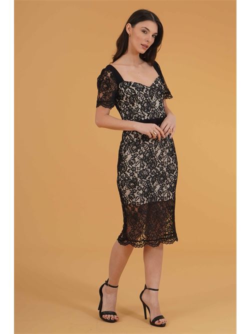 Abito Dafne in pizzo Divedivine | DAFNENERO