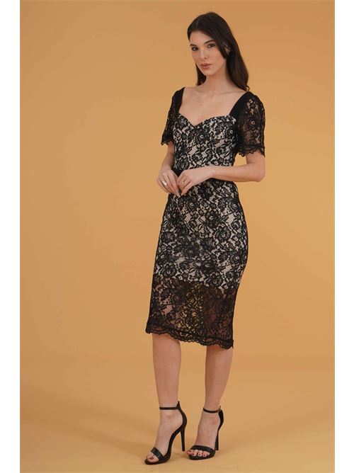 Abito Dafne in pizzo Divedivine | DAFNENERO