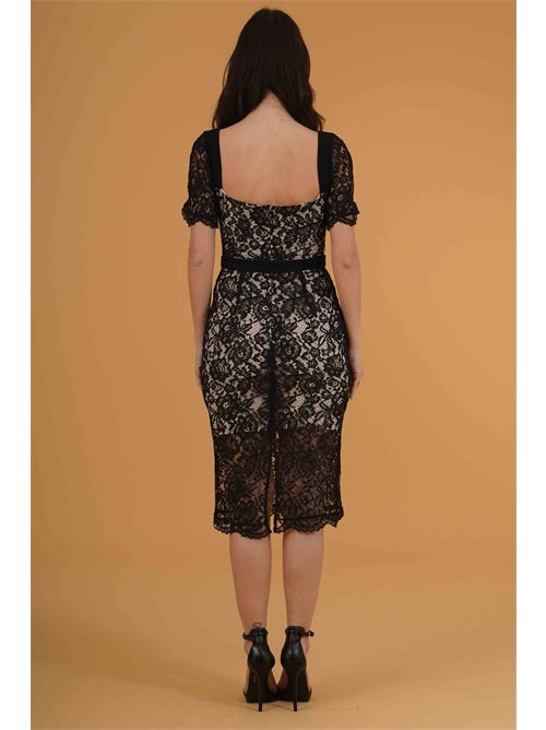 Abito Dafne in pizzo Divedivine | DAFNENERO