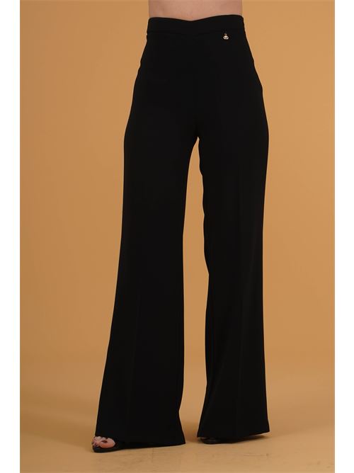 Pantalone Julian in crepe Divedivine | JULIAN PE26NERO