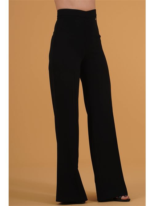 Pantalone Julian in crepe Divedivine | JULIAN PE26NERO