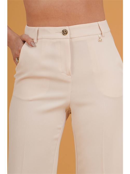 Pantalone Kuk in crepe Divedivine | KUK PE26BURRO