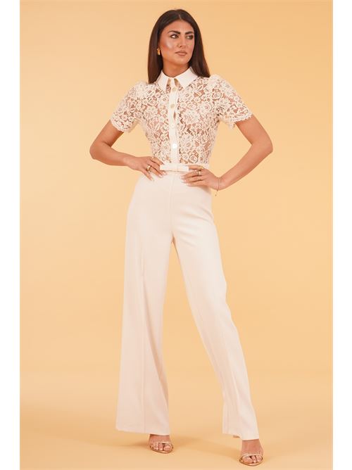 Tuta Layla in crepe e pizzo Divedivine | LAYLABURRO