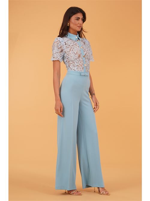 Tuta Layla in crepe e pizzo Divedivine | LAYLASKY