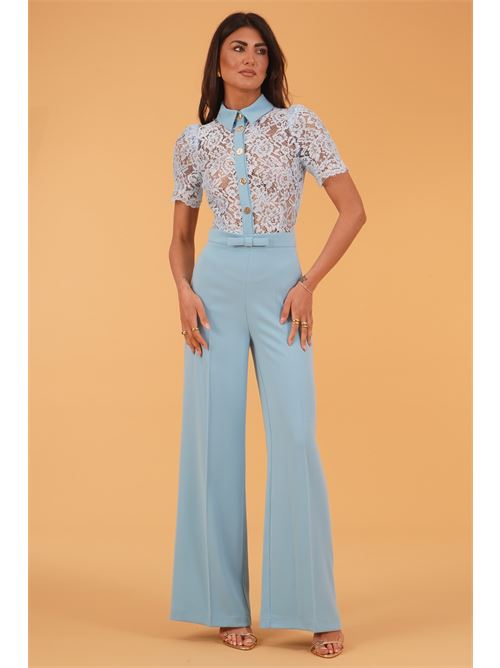 Tuta Layla in crepe e pizzo Divedivine | LAYLASKY