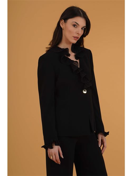 Giacca Maira in crepe Divedivine | MAIRANERO