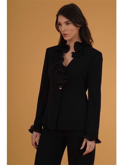 Giacca Maira in crepe Divedivine | MAIRANERO