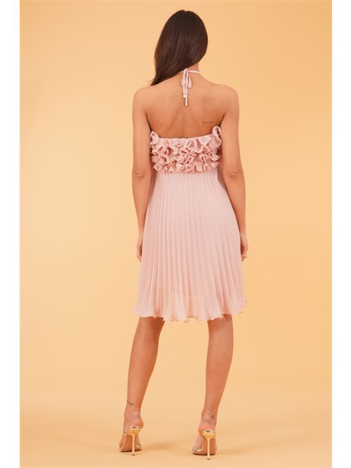 Abito Vittoria in georgette plissettato Divedivine | VITTORIACIPRIA