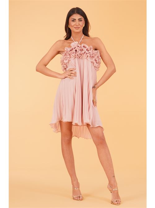 Abito Vittoria in georgette plissettato Divedivine | VITTORIACIPRIA