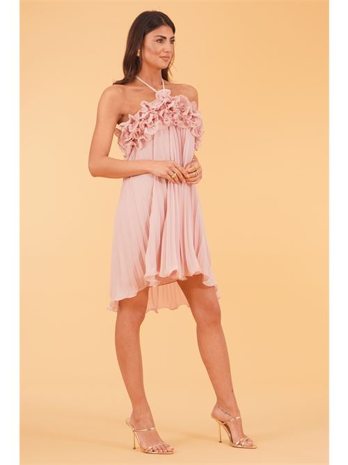 Abito Vittoria in georgette plissettato Divedivine | VITTORIACIPRIA