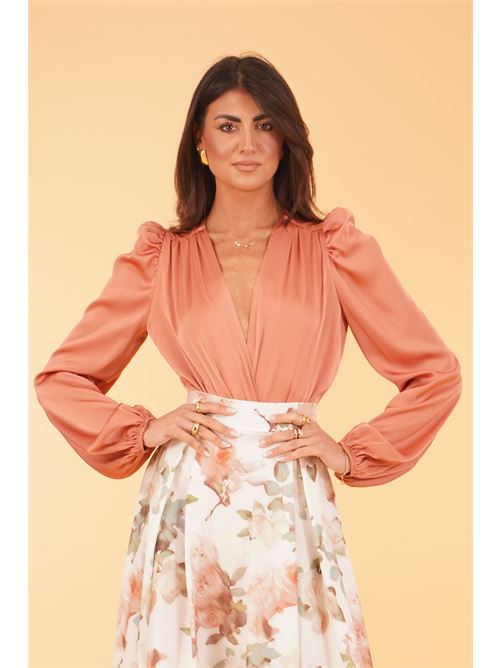 Body in raso Dramee | 26144VELVET