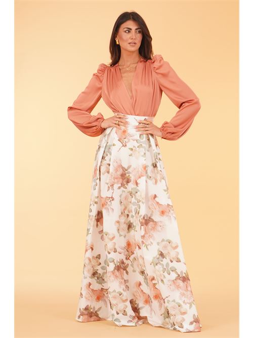 Body in raso Dramee | 26144VELVET