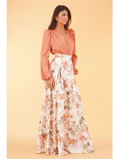 Body in raso Dramee | 26144VELVET