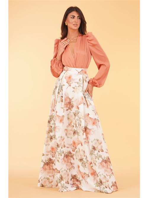 Body in raso Dramee | 26144VELVET