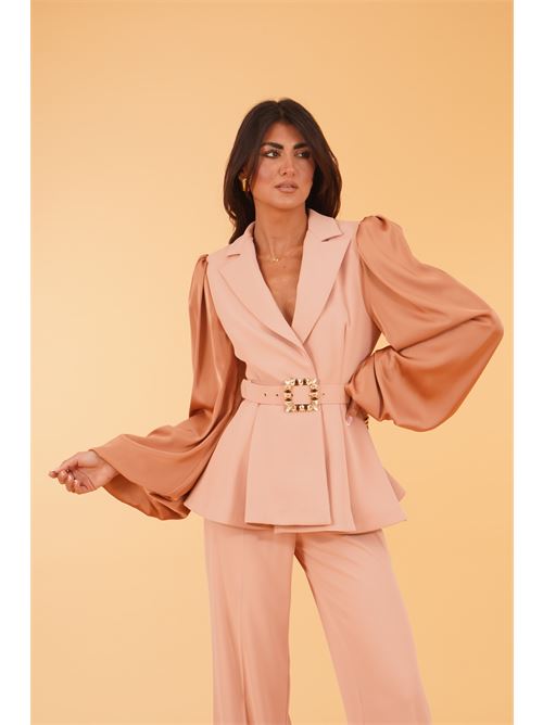 Tailleur in cady Dramee | 26902MOCHA