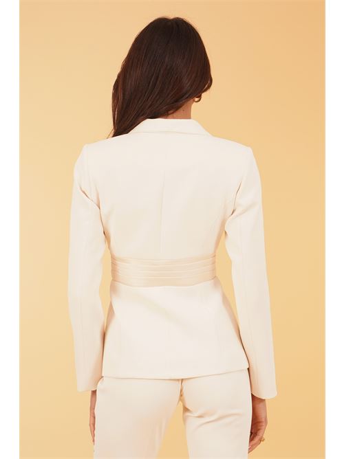 Tailleur in cady Dramee | 26912CREAM