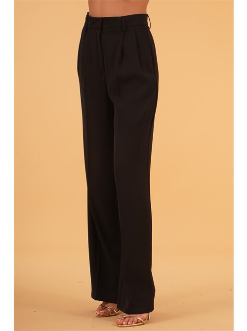 Pantalone palazzo in cady elmas phil | 011232NERO