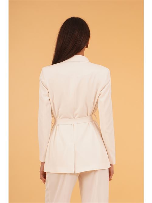 Giacca in cady leggero elmas phil | 040596PANNA