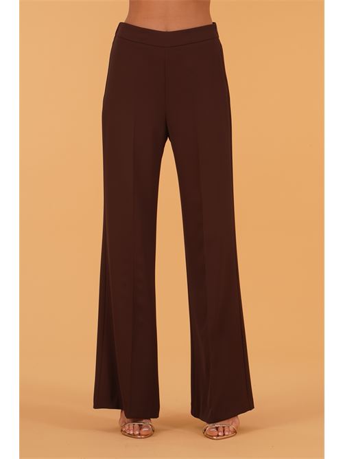 Pantalone in visosa elatica GM by Gai Mattiolo | GM3702MORO