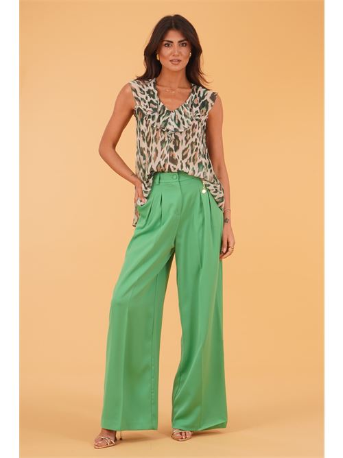 Canotta in georgette