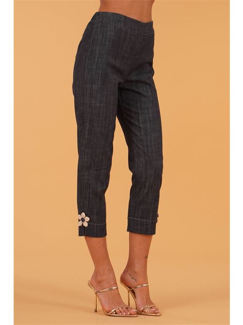 Pntalone in denim elastico GM by Gai Mattiolo | GM3923JEANS