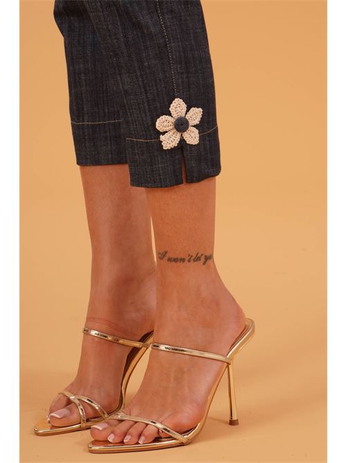 Pntalone in denim elastico GM by Gai Mattiolo | GM3923JEANS