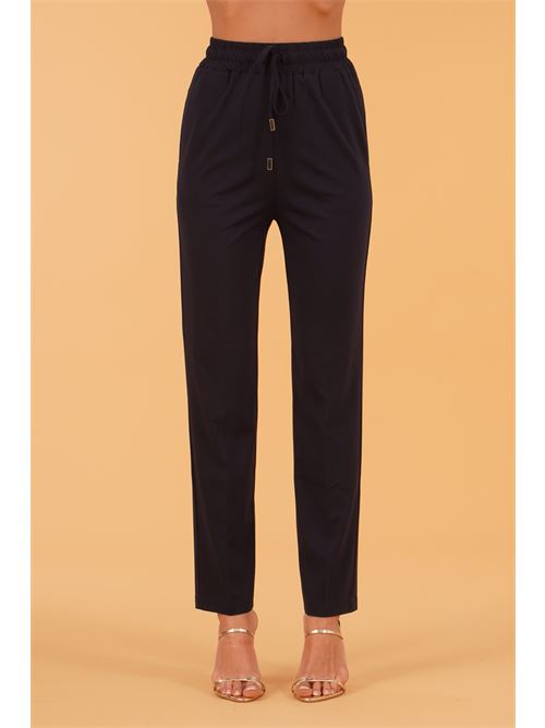 Pantalacci in viscosa elastica GM by Gai Mattiolo | GM3973BLU