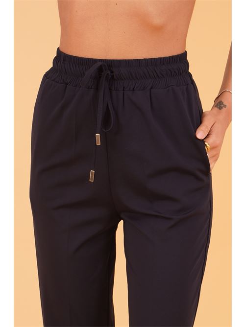 Pantalacci in viscosa elastica GM by Gai Mattiolo | GM3973BLU