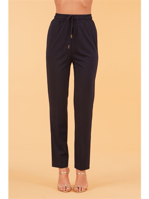 Pantalacci in viscosa elastica GM by Gai Mattiolo | GM3973BLU