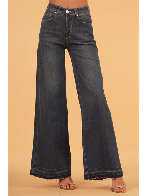 Jeans con frange gold digger denim | 015PDENIM