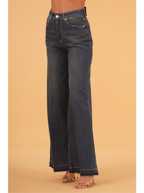 Jeans con frange gold digger denim | 015PDENIM